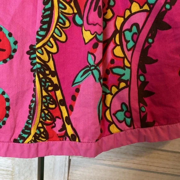 Lilly Pulitzer Girls Bella Paisley Skirt Size 6-7 - Picture 7 of 10